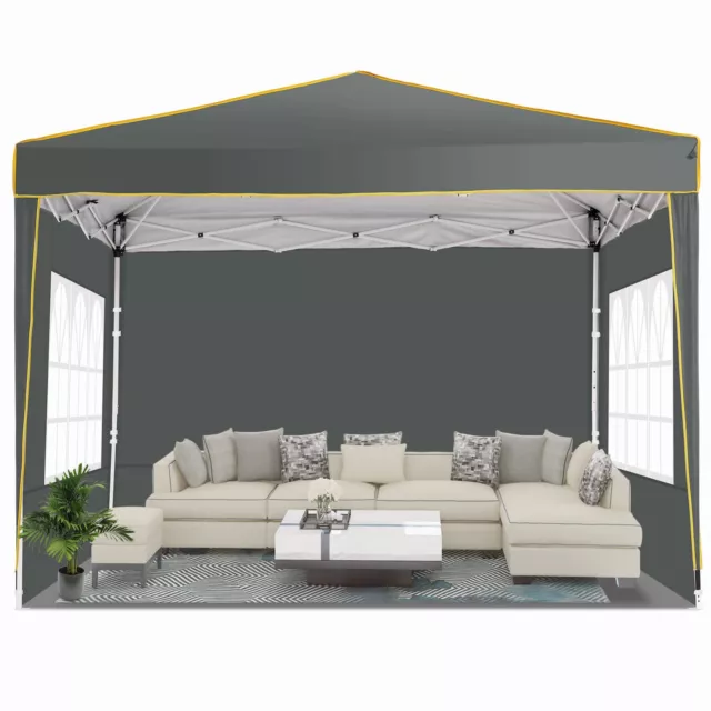 Padiglione 3x3 m impermeabile gazebo pieghevole pop up tenda per feste tenda da giardino protezione UV