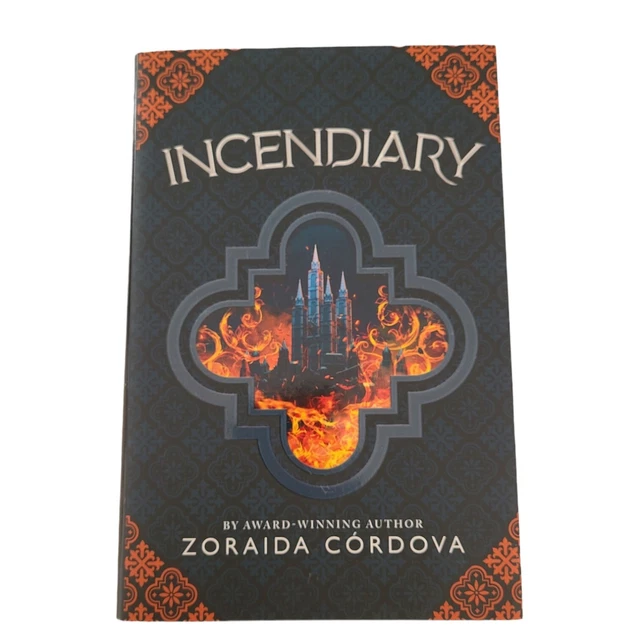 First Edition Signed By Author Zoraida Cordova  Incendiary Hardcover 2020