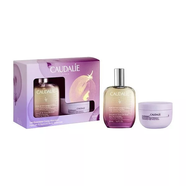 Caudalie Smooth & Glow Oil Elixir Set