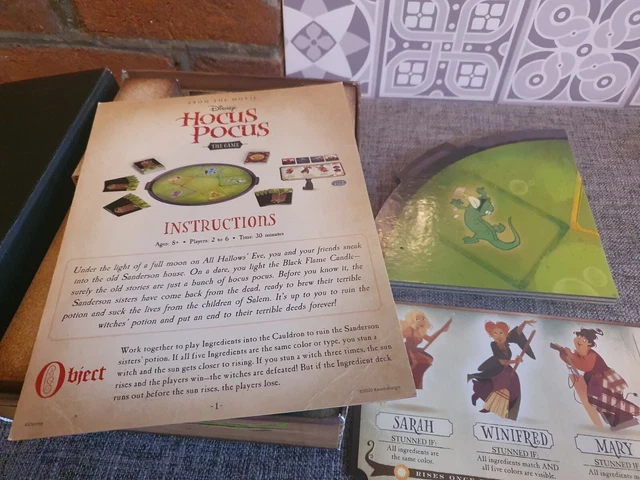 Disney Hocus Pocus: The Game - A Cooperative game of Magic & Mayhem 2