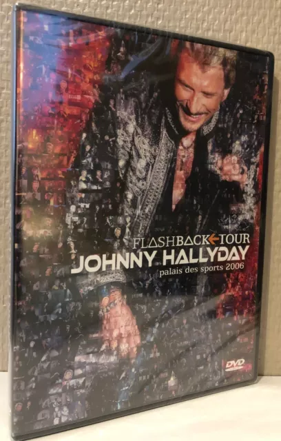dvd Johnny Hallyday  : Flashback tour concert palais des sports 2006 neuf