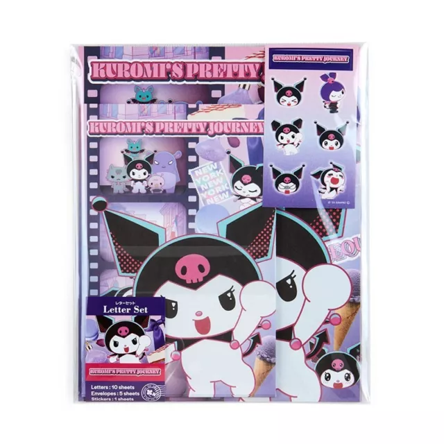 Sanrio Characters Kuromi My Melody Variety Letter Set Stationery Anime 268