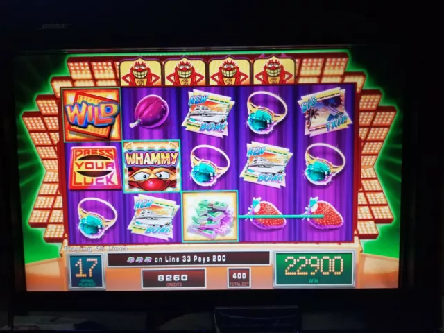 Wms Press Your Luck Bb1.5 Bb2 Slot Software Game Only Williams Bluebird 2