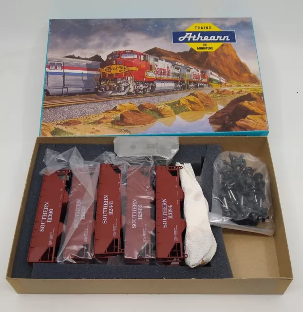 Athearn 5589-01C1 HO Scale Southern AAR 50 Ton Hopper Car Set (Set of 5) LN/Box