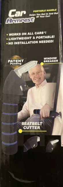 Car Door Armrest for Disabled Portable Car Cane Grab Bar Mobility Aid