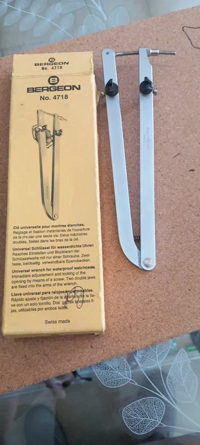 Chiave Compasso Usag 281 C/12 Con Naselli Tondi Per Ghiere Con Fori Frontali L 215mm - Foto 3