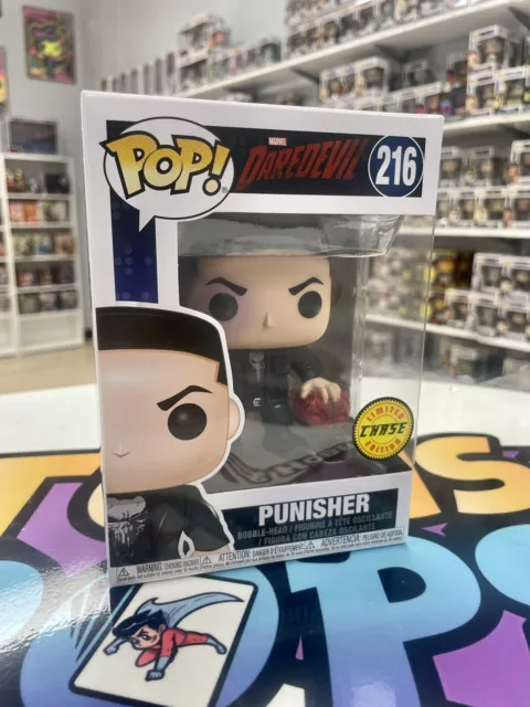 Funko Pop! Marvel Daredevil #216 Punisher Chase
