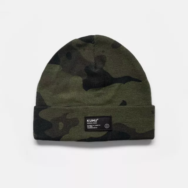 KUMU Deception Beanie Camouflage Karpfenangeln warme Kleidung Einheitsgröße