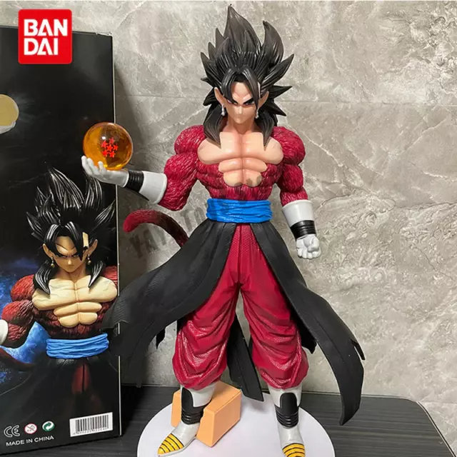 29Cm Anime Dragon Ball Gogeta Ssj4 Figure Super Saiyan 4 Son Goku Vegeta Figurin