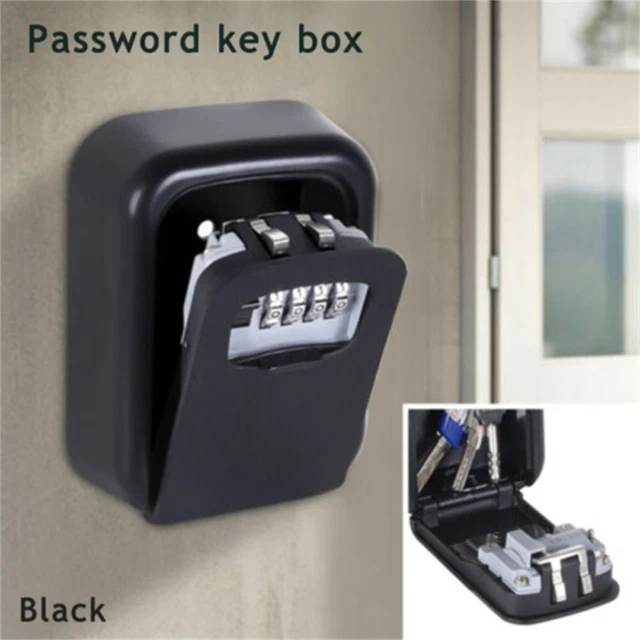Cassette di sicurezza password a parete a 4 cifre blocco custodia cassetta di sicurezza cassetta di sicurezza cassetta di sicurezza cassetta di sicurezza cassetta chiave