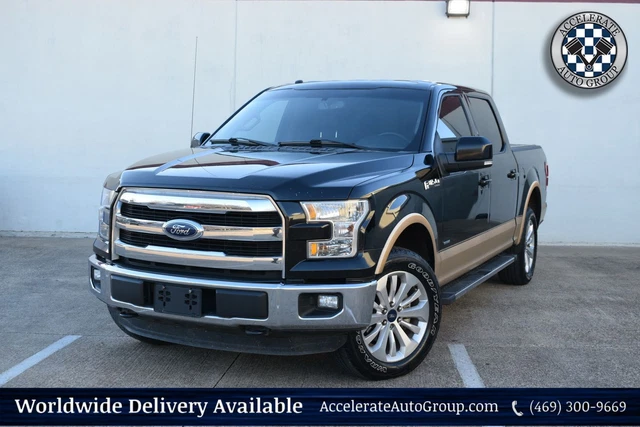 2016 Ford F-150 Lariat 501A Push Button Blind Spot Max Trailer XM!