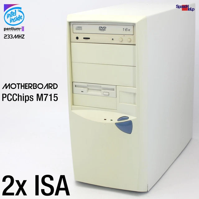 2x Isa Fente Ordinateur Dell Dimension XPS R400 PC