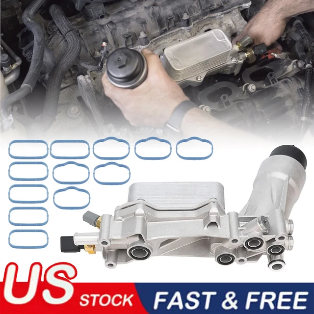 UPGRADED ALUMINUM HOUSING Oil filter assembly For 1116 Jeep Dodge