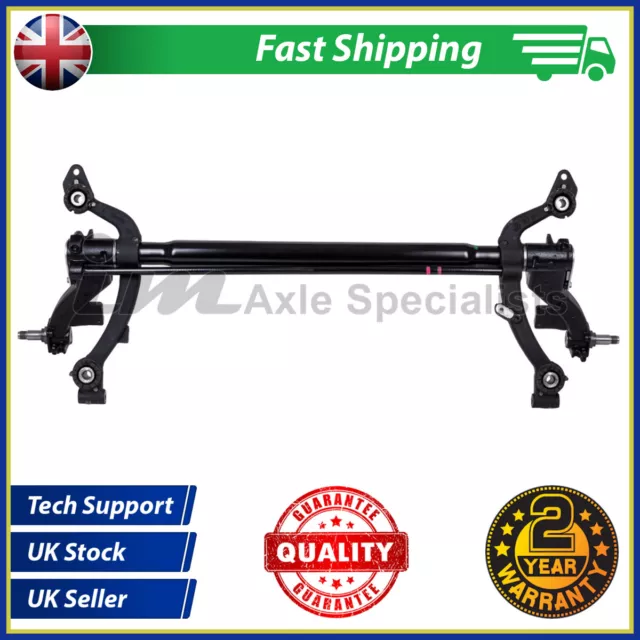 Refurbished Rear Axle Subframe Beam for Peugeot 206 Drum Brakes with ABS