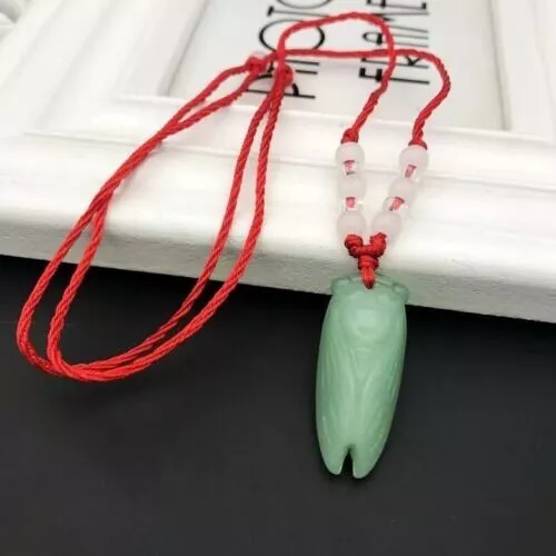 Chinese hand made Cicada pendant b4lwr