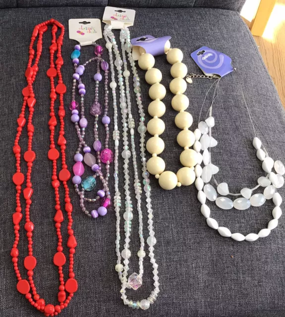 Brand New Joblot Clearance Beaded Jewellery Mixed Types For Resale or Gift (P22A