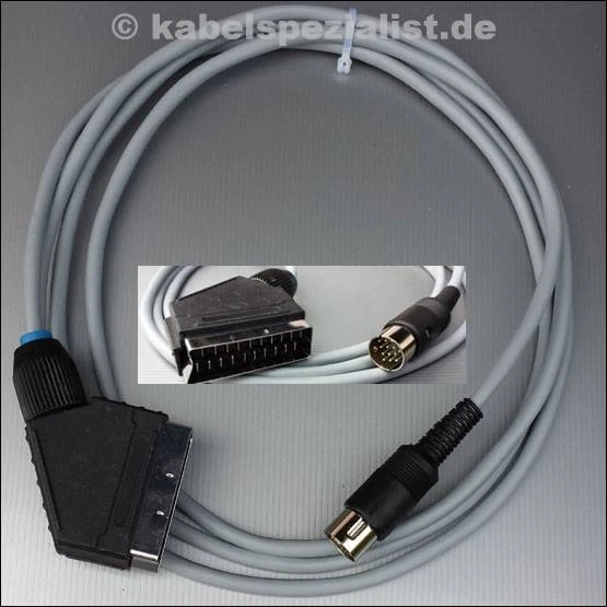 Cavo Scart Audio-Video 21 Poli da 1,5 metri FAEG FG22207, Maschio-Maschio, Nero Cavo Scart Audio-Video 21 Poli da 1,5 metri FAEG FG22207, Maschio-Maschio, Nero