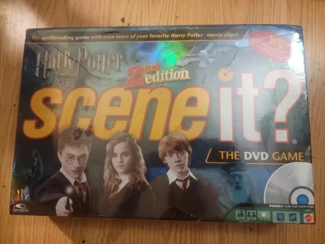 HARRY POTTER Scene it? 2nd Edition The DVD Game Brand New