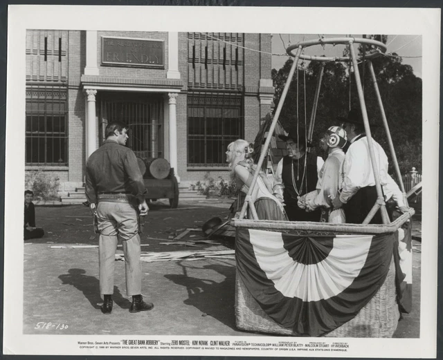 @Col The Great Bank Robbery ’69 CLINT WALKER KIM NOVAK ZERO MOSTEL PETER WHITNEY