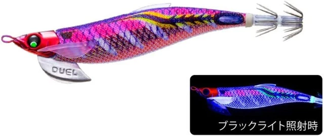 Leurre Duel EZ-Minnow Egi 90mm Flottant - Pour Pêche Au Calmar Et Seiche