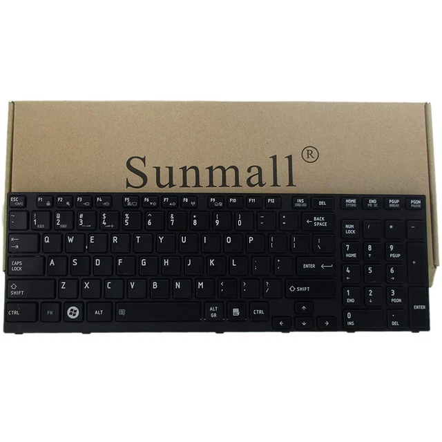 P755 Keyboard Replacement, Laptop Keyboard Replacement for Toshiba Sa...