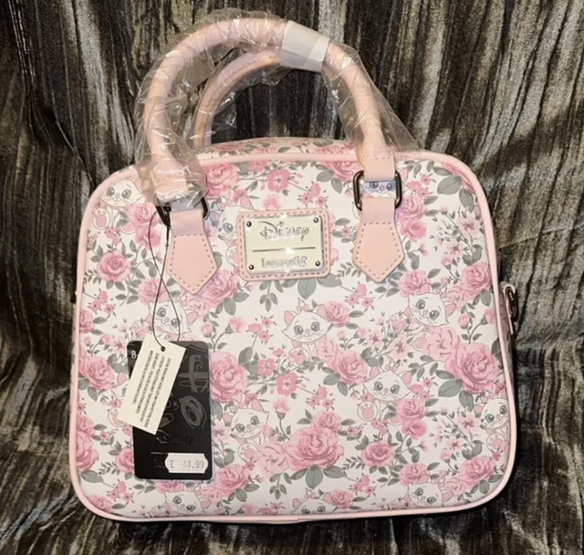 Disney Loungefly Crossbody Bag Marie Floral From Aristocats - Tagged