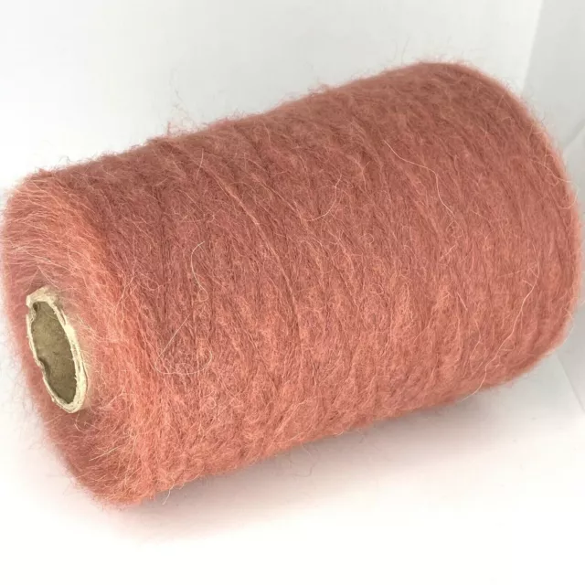 Ashen Rose ALPACA LANA PESO DE ENCAJE Hilo en Cono para Manualidades Tejer...