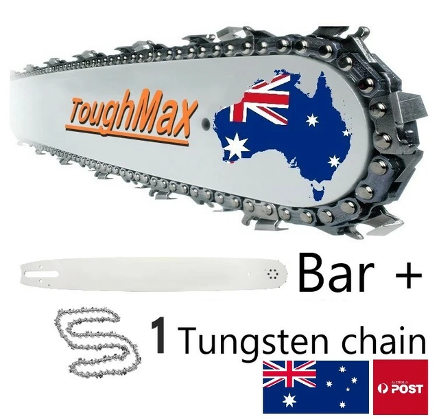 20 inch - 1x Bar 1x Tungsten Carbide Chain for Stihl Saw .063 3/8 72DL ToughMax 20 inch - 1x Bar 1x Tungsten Carbide Chain for Stihl Saw .063 3/8 72DL ToughMax