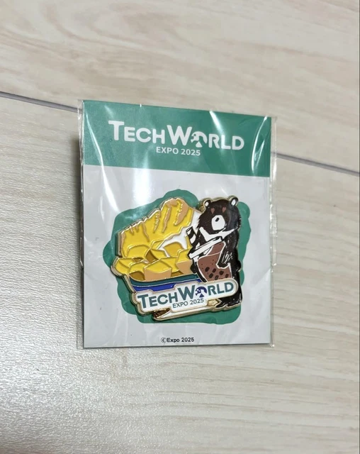 OSAKA EXPO 2025 Tech World Pin Badge Character Collectible