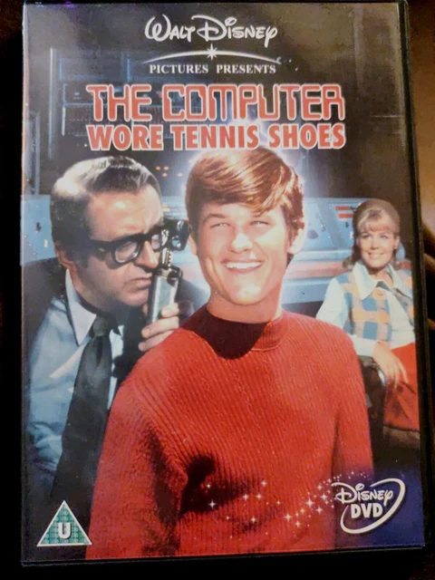 THE COMPUTER WORE Tennis Shoes DVD Walt Disney Kurt Russell Very Rare ...