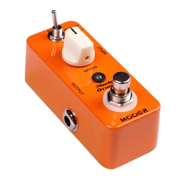 Mooer Ninety Orange Phaser Pedale effetto chitarra elettrica True F4F7