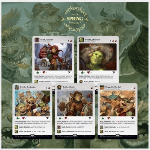 MTG SECRET LAIR Spring Superdrop 2024 Goblingram NonFoil Edition