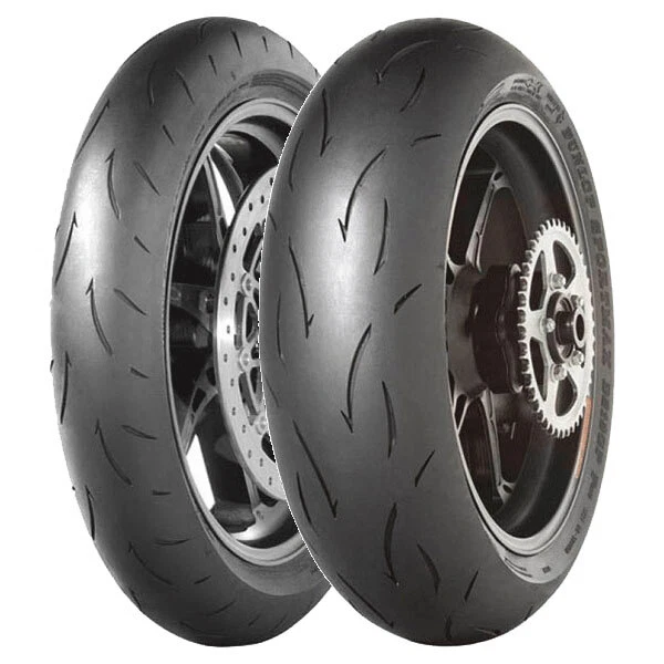 Tyre Set Dunlop 120/70-17 Gp Racer D212-S + 190/55-17 Gp Racer D212-M