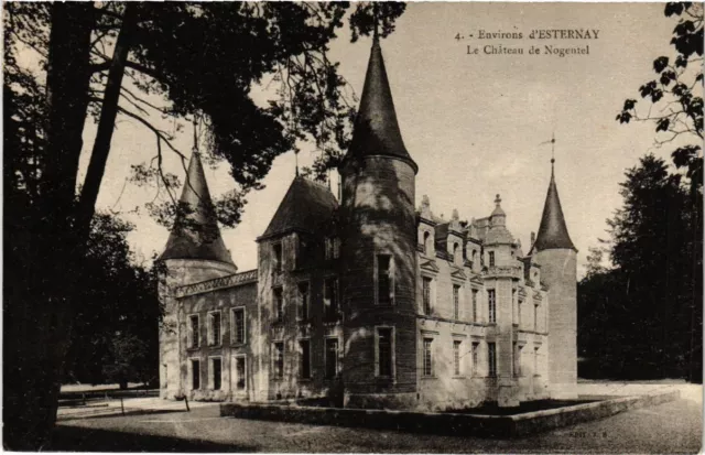 CPA AK Env. d' ESTERNAY Le Chateau de NOGENTel (491414)