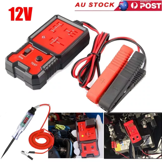 12V Electronic Automotive Relay Circuit Tester for Car Auto Battery Checker Auto