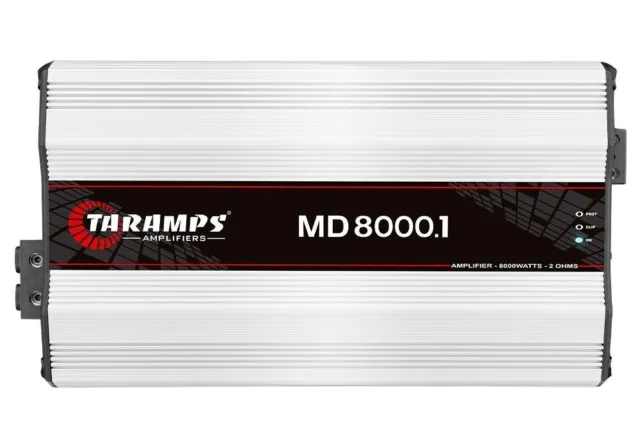 Taramp's MD 8000.1 Amplificatore per auto a canale mono da 2 Ohm 8000 W...