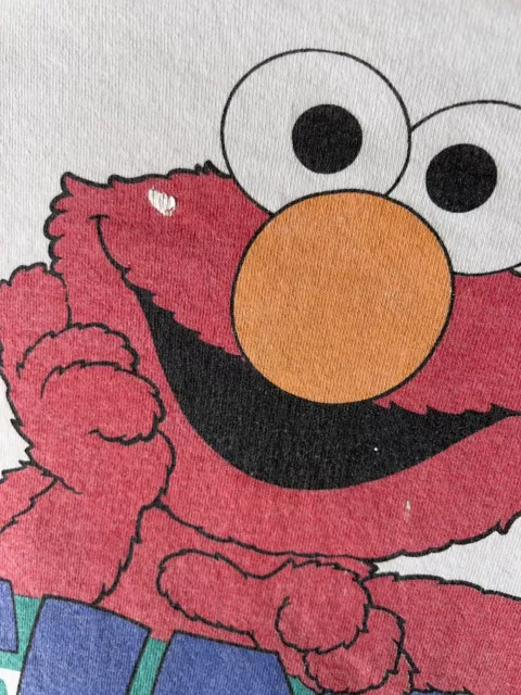 Large Vintage ELMO Sesame Street Jim Henson T-Shirt 3