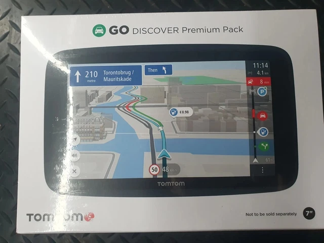 Tomtom Sat Nav Go Discover 7 Zoll Touchscreen Premium Pack Modell 4YB70