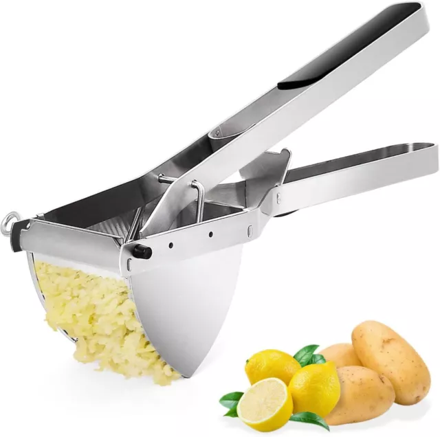 Stainless Steel Potato Ricer Fruit Vegetable Masher Fruit Press Juicer Crusher