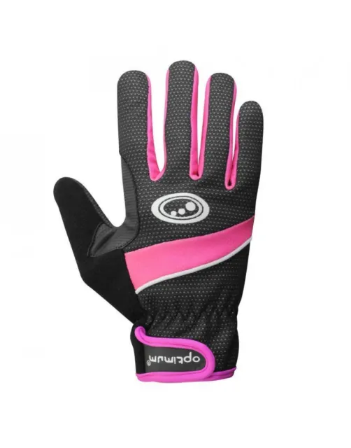 Optimum Sports ladies Winter Cycling Gloves Nitebrite Hi Viz *SALE*