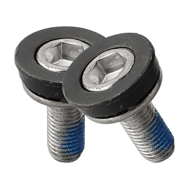 Drfeify – Écrous De Pédalier Et Plateau Unique, Aluminium Anodisé, 5 Pièces + Clé, Pour Vélo