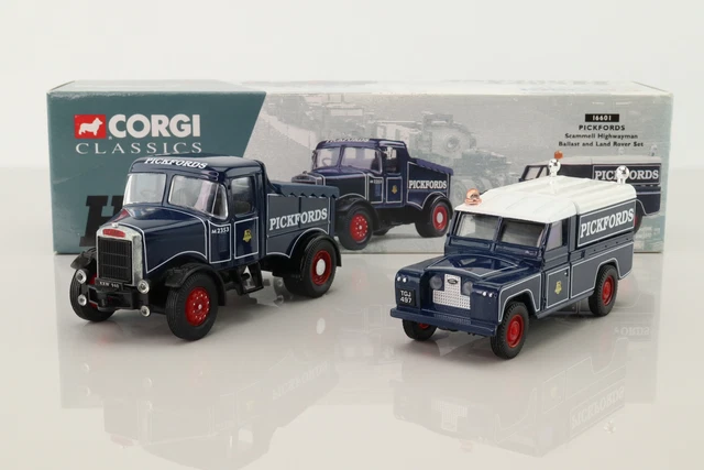 Corgi 16601; Scammell Highwayman & Land Rover Set, Pickfords; Excellent Boxed Corgi 16601; Scammell Highwayman & Land Rover Set, Pickfords; Excellent Boxed