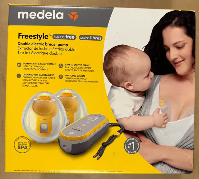 Medela Freestyle Hands-Free Double Electric Breast Pump (ML101044164) Brand New