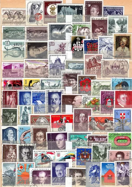 Lot Österreich o aus den 70er Jahren  (  30651 )