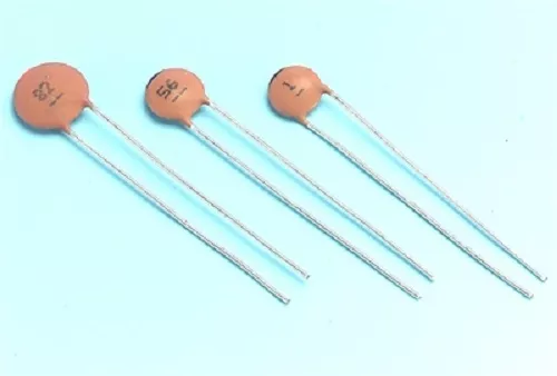 Pack 10 Ceramic Disc Capacitors Y5P, Z5V & Y5V High Quality Select Type