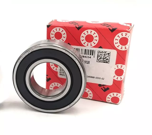 6310-2RS FAG Roller Bearing. Size: 50MMx110MMx27MM (6310 2RSR) free shipping