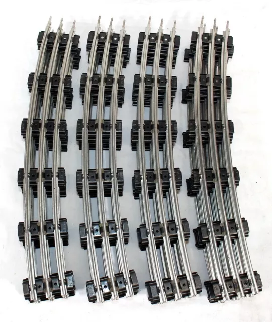 Lot Of 16 Postwar Lionel O72 Gauge Curved Track Sections~Mint New Condition!