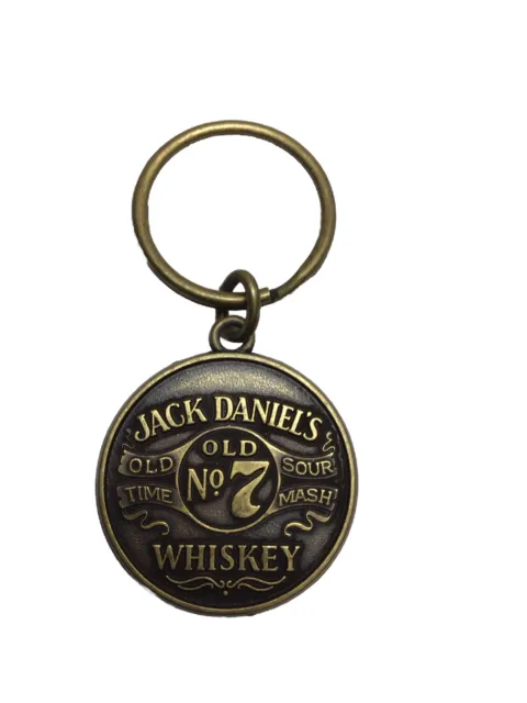 Jack Daniels Coin Keychain- Old No. 7 Sour Mash Whiskey
