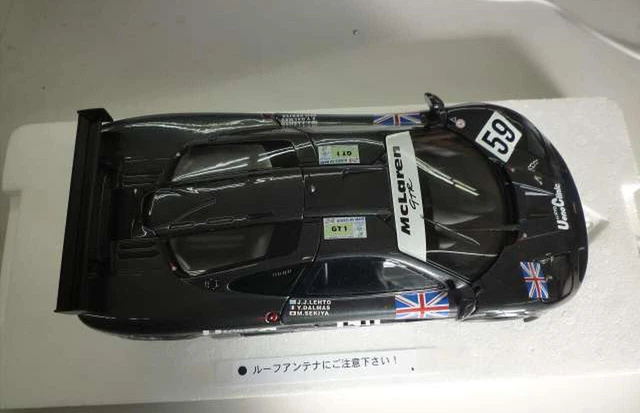 Minichamps 1/18 Echelle Mclaren F1 GTR Ueno Clinique 1995 le Mans Winner Limité