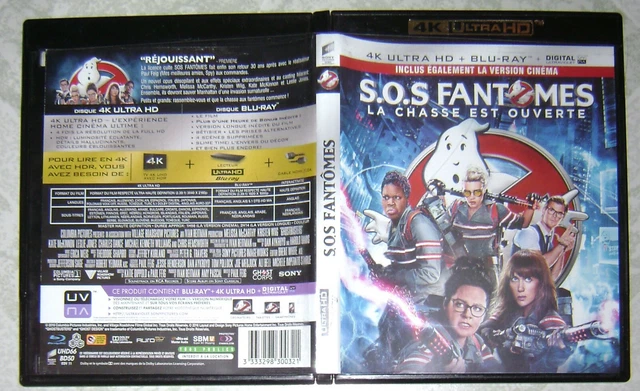S.O.S. FANTOME LA Chasse Est Ouverte Blu-Ray 4K Ultra Hd + Blu Ray EUR